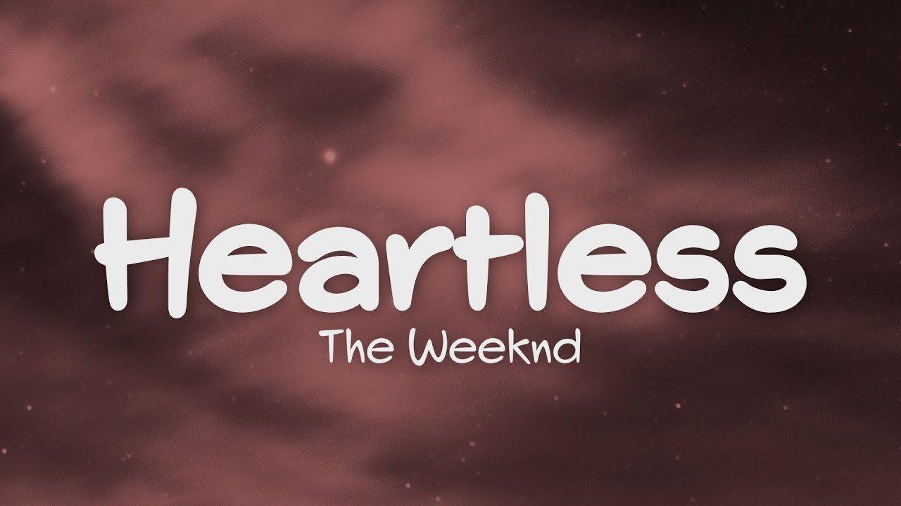 Heartless Song Lyrics In English Singer The Weekend